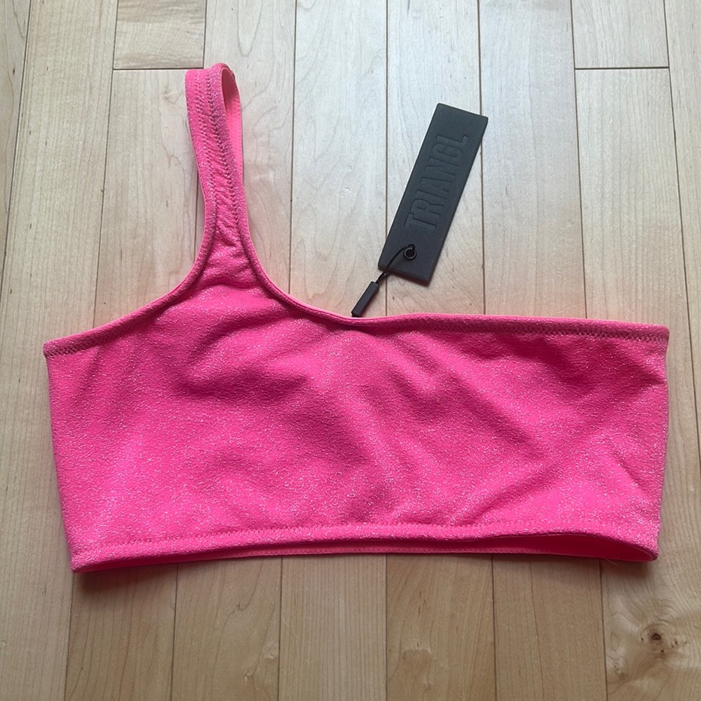 TRIANGL NWT large one strap top
